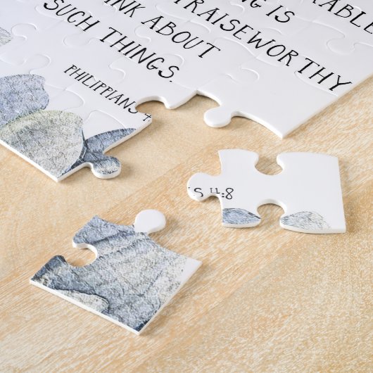 Bible Verse scripture  ジグソーパズル (側面)