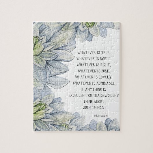 Bible Verse scripture  ジグソーパズル (縦)