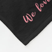 Bible Verse Stained Gl 1 John 4_19 Love Prayer Val フリースブランケット (角)