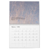 Bible verses Christian religious  カレンダー (2月 2026)