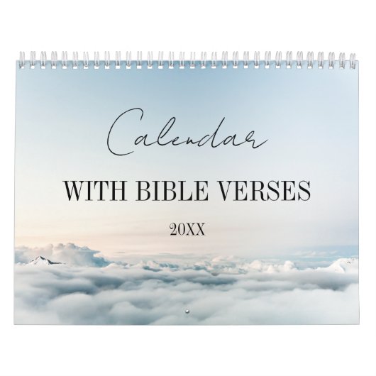 Bible verses Christian religious  カレンダー (カバー)