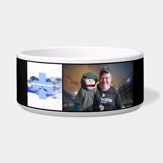 BIBLENKJV.COM™ 🛐 #DOG ボウル (正面)