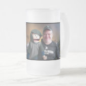 BIBLENKJV.COM™ 🛐 #MUG フロストグラスビールジョッキ (正面右)