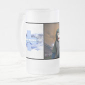 BIBLENKJV.COM™ 🛐 #MUG フロストグラスビールジョッキ (正面左)