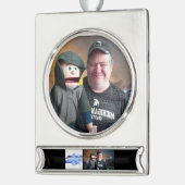 BIBLENKJV.COM™ 🛐 #SILVER シルバープレートバナーオーナメント (左)