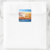 BIBLENKJV.COM™ 🛐 #STICKERS スクエアシール (バッグ)