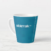 BibleTalk.tv – Latte Mug カフェラテマグ (左アングル)