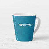 BibleTalk.tv – Latte Mug カフェラテマグ (右アングル)