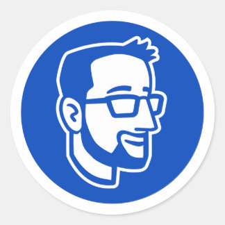 BibleThinkerラウンドロゴシール ラウンドシール