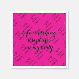 Biblical Life スタンダードカクテルナプキン