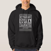 Biblical Verse Gifts Straight Outta Darkness Acts  パーカ (正面)