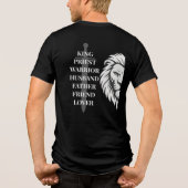 Biblically Masculine トライブレンドTシャツ (裏面)