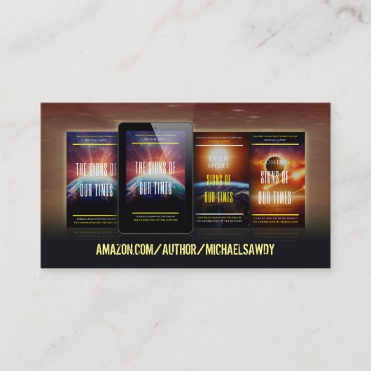 Biblicalsigns.comの名刺 名刺 (正面)