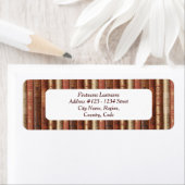 Bibliophileの住所 シール（サニーサイド） ラベル (インサイチュ)