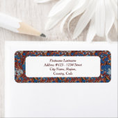 Bibliophileの住所 シール（マーブル） ラベル (インサイチュ)