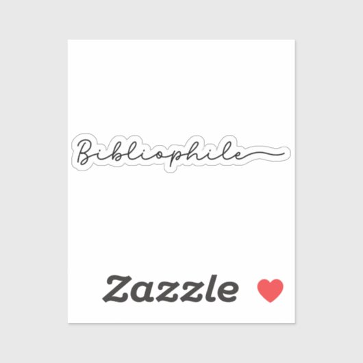 Bibliophile シール (シート)