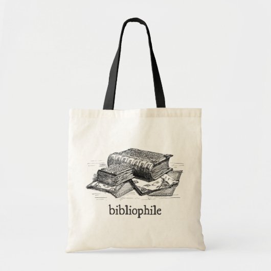 Bibliophile トートバッグ (正面)