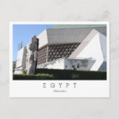 Bibliotheca Alexandrina, Alexandria, Egypt Postcar ポストカード (正面)