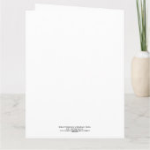 Bibliothecarius – 図書館司書グリーティングカード カード (裏面)