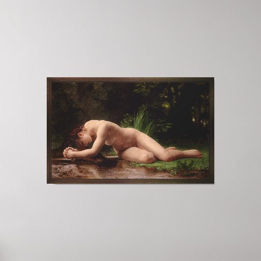 Biblis by William-Adolphe Bouguerau キャンバスプリント (正面)