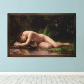 Biblis by William-Adolphe Bouguerau キャンバスプリント (インサイチュ (ウッドフロア))
