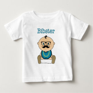 Bibster -ベビーのヒップスター ベビーTシャツ