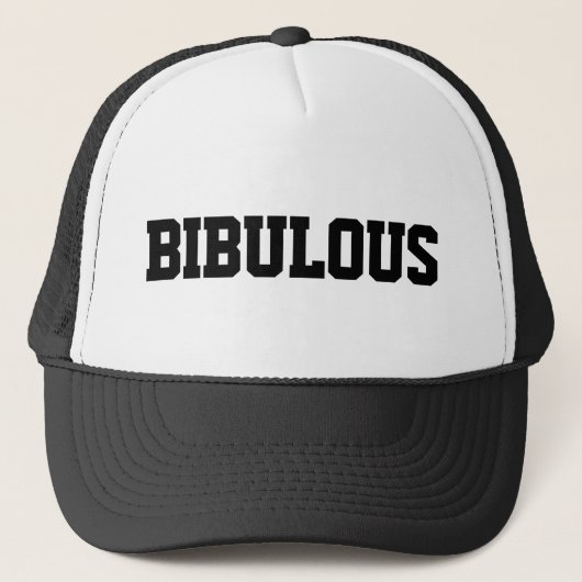 Bibulous, トラッカーズハット キャップ (正面)