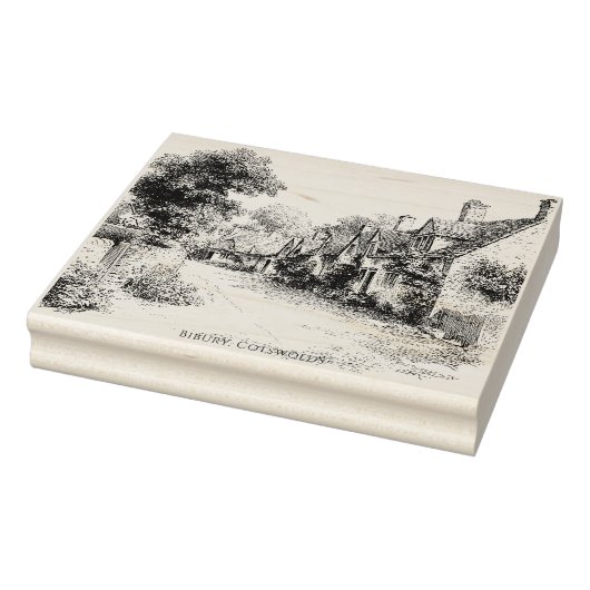 Bibury Cotswolds Stamp ラバースタンプ (スタンプ)