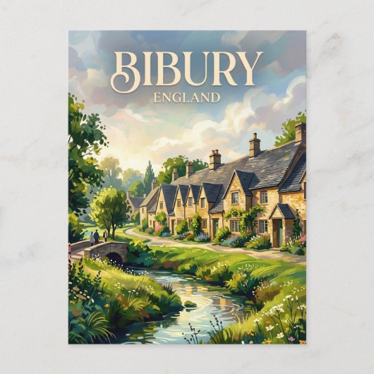 Bibury United Kingdom ポストカード (正面)