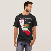 Bicanco 2026 Chad Bianco For Governor Of Californi Tシャツ (正面フル)