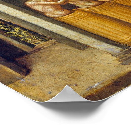 Bicci di Lorenzo Saint Nicholas Resuscitating ポスター (角)