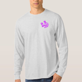 Bicep Curl Minimalist Gym - Purple Fitness Design Tシャツ