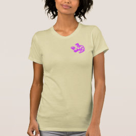 Bicep Curl Minimalist Gym - Purple Fitness Design Tシャツ