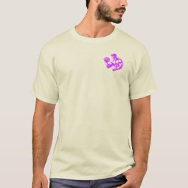 Bicep Curl Minimalist Gym - Purple Fitness Design Tシャツ