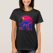 Biceratops Bisexual Ceratops Dinosaur LGBT Pride M Tシャツ (正面)