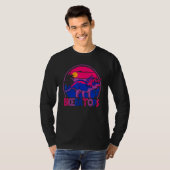 Biceratops Bisexual Ceratops Dinosaur LGBT Pride M Tシャツ (正面フル)