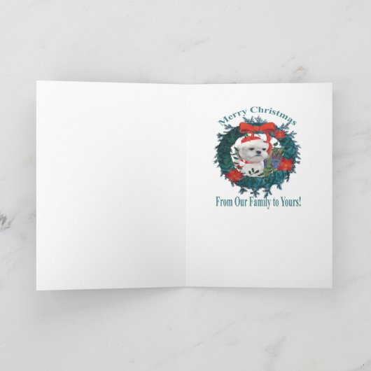 Bichonの季節の挨拶状 シーズンカード (内部)