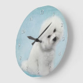 Bichonの時計 ラージ壁時計 (傾斜)