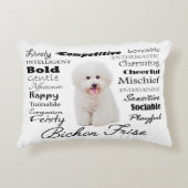 Bichonの特性の枕 アクセントクッション (正面)