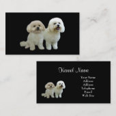 Bichonの繁殖動物の名刺 名刺 (正面/裏面)