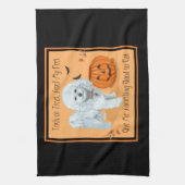 Bichonフリーストリックまたはトリート キッチンタオル (縦)