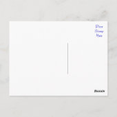 Bichonフリースパピードグッドハローグリーティングポストカード ポストカード (裏面)