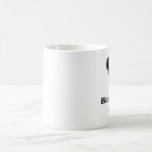 "Bichon Friseお母さん"のマグ コーヒーマグカップ (中央)