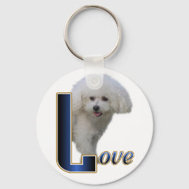 Bichon Friseのギフト キーホルダー