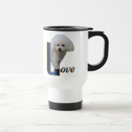 Bichon Friseのギフト トラベルマグ