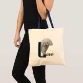 Bichon Friseのギフト トートバッグ (正面(商品))