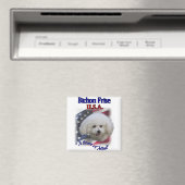 Bichon Friseのギフト マグネット (インサイチュ (食洗機))