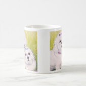 Bichon Friseのマグ コーヒーマグカップ (中央)