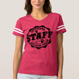 Bichon Friseの公式スタッフ Tシャツ