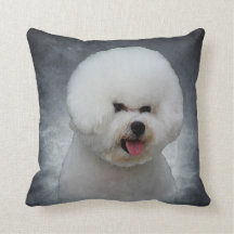 Bichon Friseの枕
